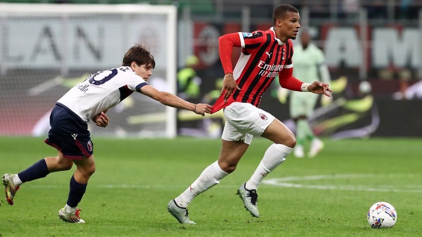 Loftus-Cheek recently against Bologna (©Marco Luzzani/Getty Images)