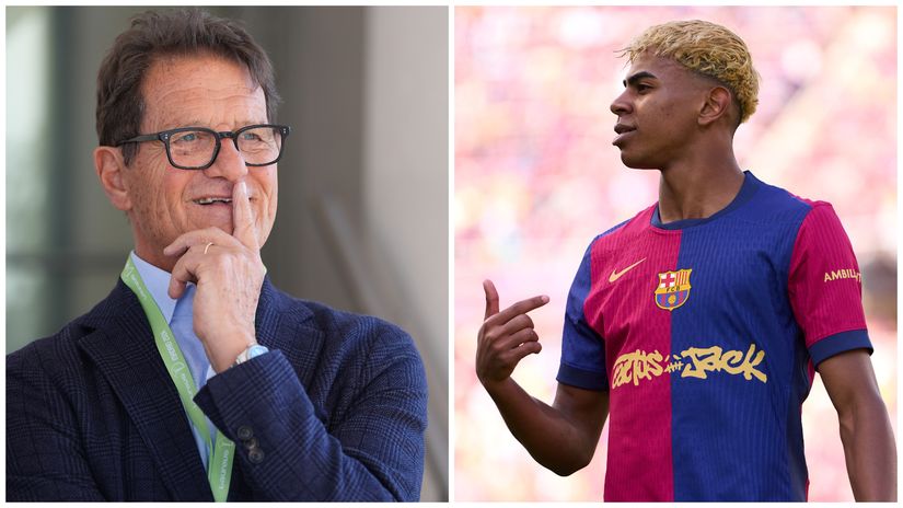 Fabio Capello and Lamine Yamal (©Getty images)