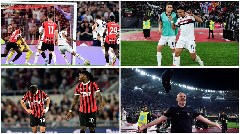Bologna brought Milan to their knees! (©Reuters/Daniele Mascolo/Matteo Ciambelli/Gallo Images)