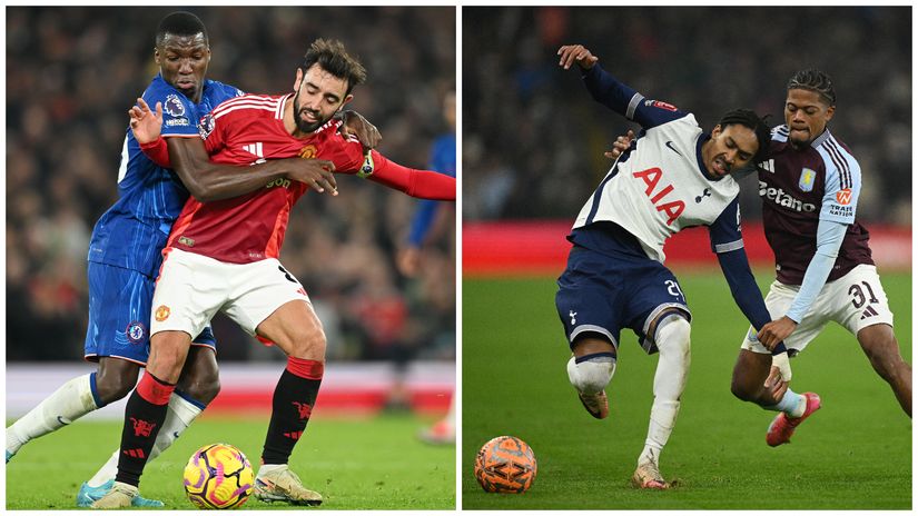 Caicedo vs Bruno and Spence against Bailey (©Getty images)