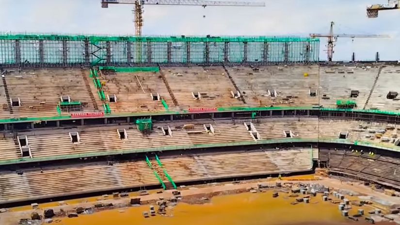 Stands structure almost complete in Talanta Stadium latest updates [VIDEO]