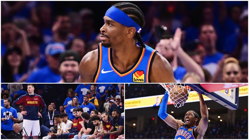 Thunder from Oklahoma stuns Denver and reaches Conference final!