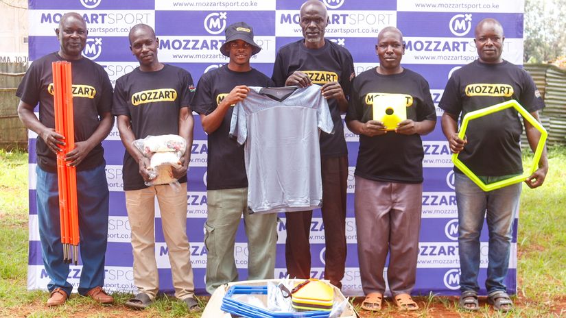Why Isaac Omweri donated his Ksh100,000 Mozzart Bet Cup award to two teams