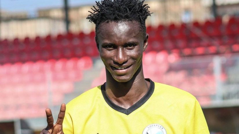 Heartwarming reason why Sofapaka's Jack Ong'aya dedicated his hat-trick match ball to his mum