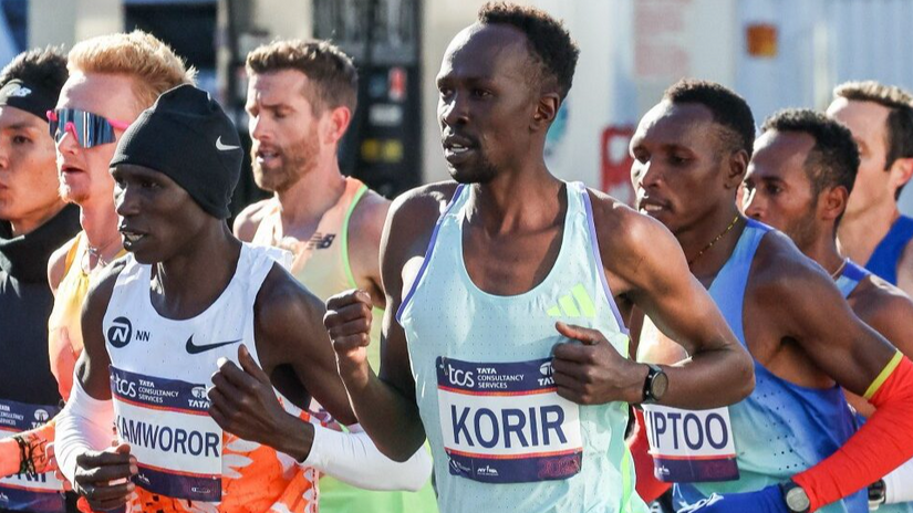 Albert Korir in past action © Courtesy 