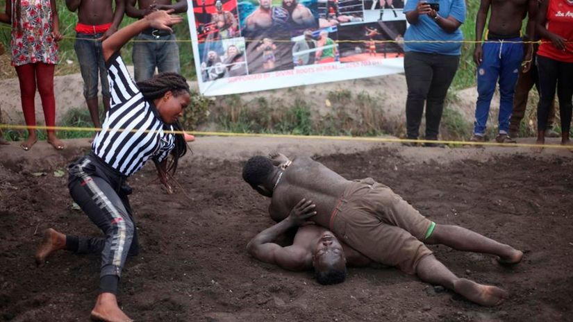 Story of viral inter-gender Soft Ground Wrestling changing Ugandan's lives