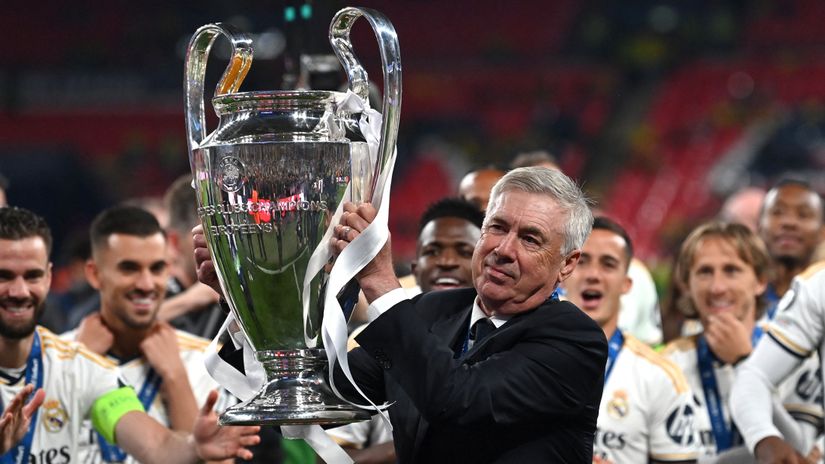 Carlo Ancelotti (©AFP)