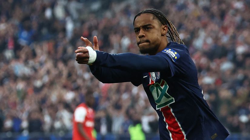 Bradley Barcola (©Getty Images)