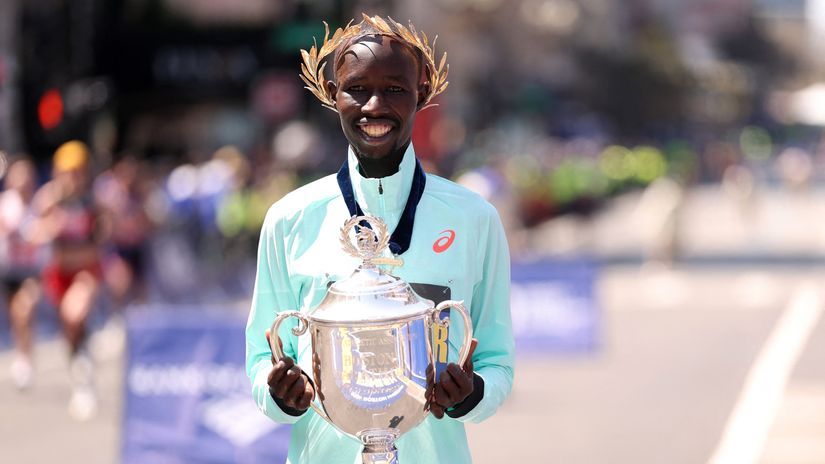 John Korir © Boston Marathon 