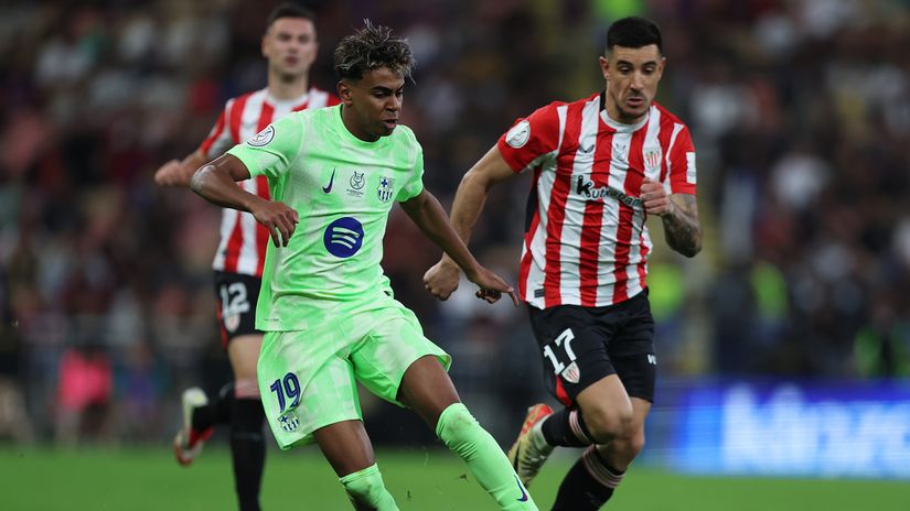 Lamine Yamal in action (©Getty Images)