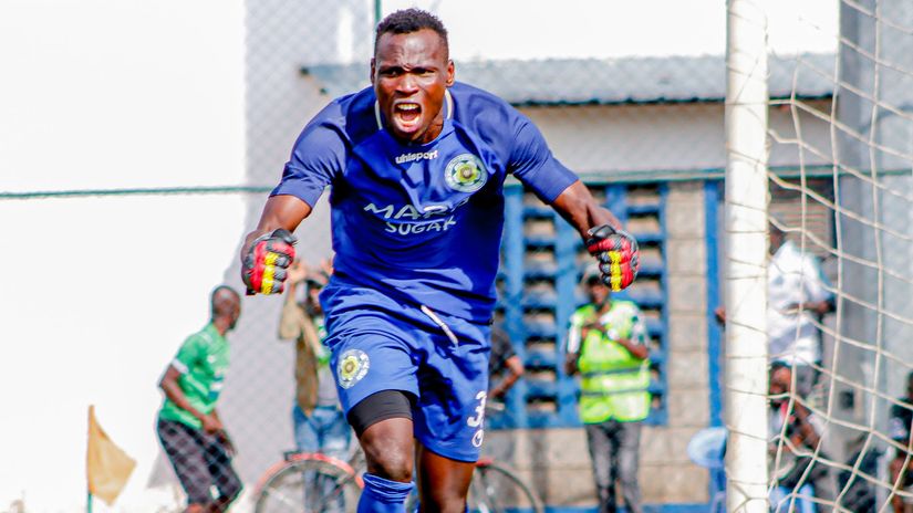 "The team signed me for penalties," says Mara keeper after eliminating Kenya Police