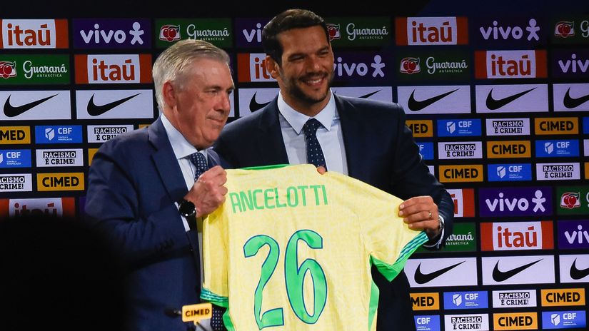 Can Ancelotti lead Brazil to glory? (©AFP)