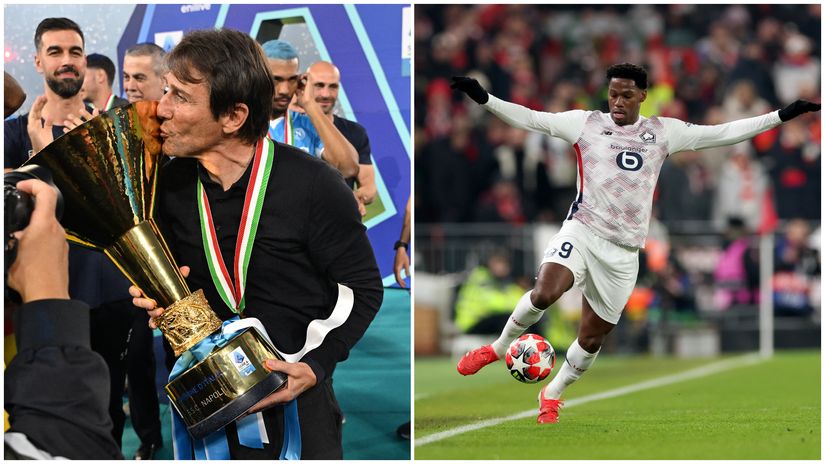 Napoli's double mission - Conte and Jonathan David