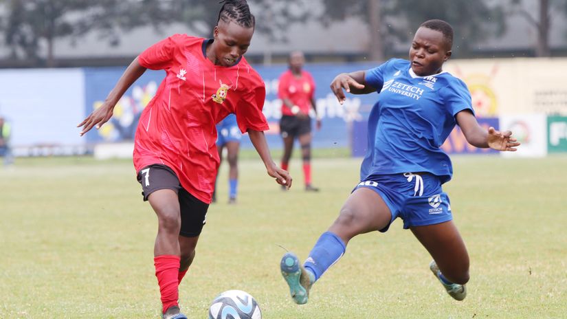 Kenya Police Bullets, Zetech Sparks in past action © Mozzart Sport