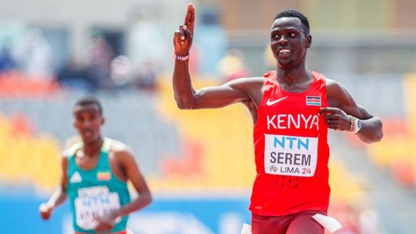 Kip Keino Classic: Indefatigable Edmund Serem overcomes jetlag to emerge victorious