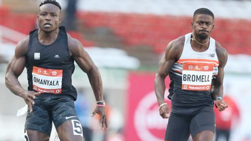 Ferdinand Omanyala and Trayvon Bromell © Mozzart Sport