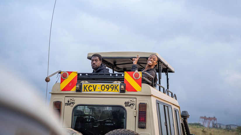 Kip Keino star athletes soak in Safari experience