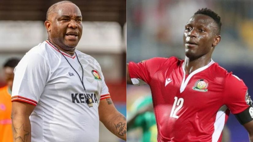 Benni McCarthy/Victor Wanyama © Harambee Stars