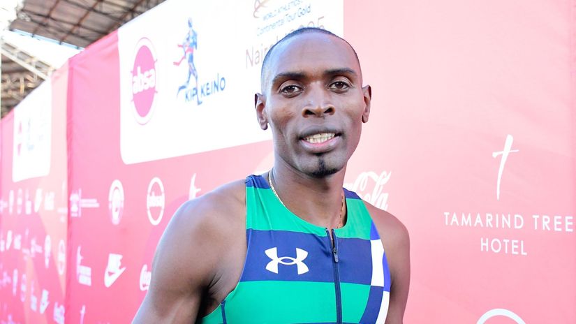 Kenyan-born American Jonah Koech makes his pick between 800m and 1500m