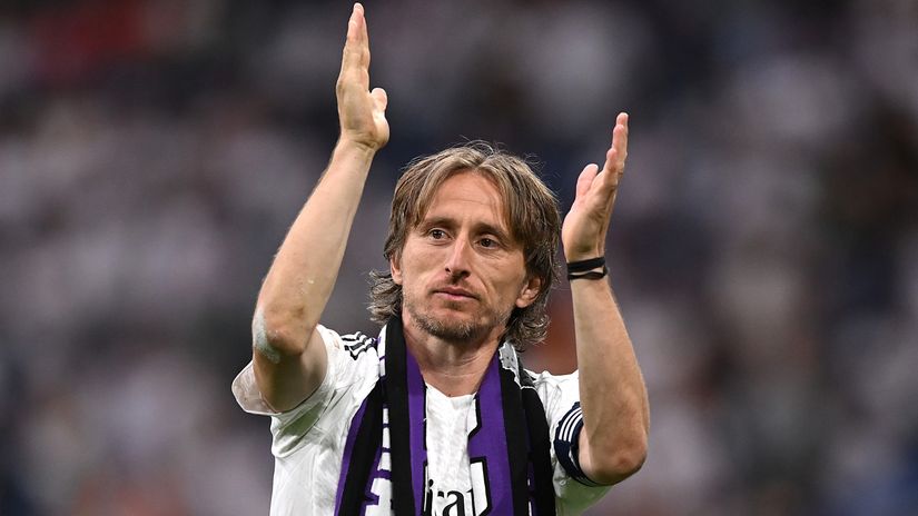 Luka Modric on his Madrid farewell (©Denis Doyle/Getty Images)