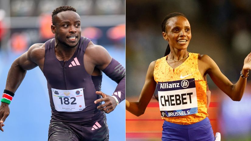 Ferdinand Omanyala, Beatrice Chebet © Gallo Images