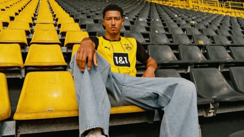 Jobe Bellingham in Borussia's jersey (@x.com/BVB)