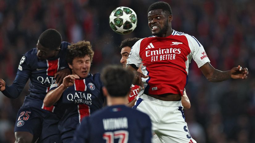 Partey addressed his status with Arsenal