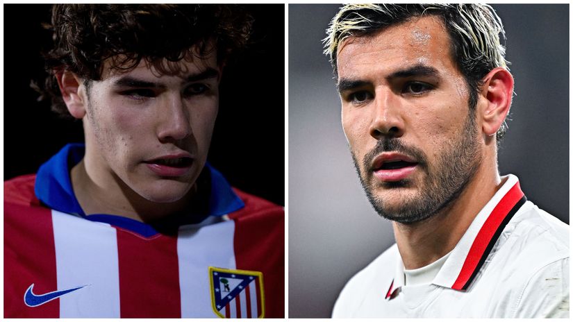 Theo in 2015 and today, in 2025 (©Getty images sport)