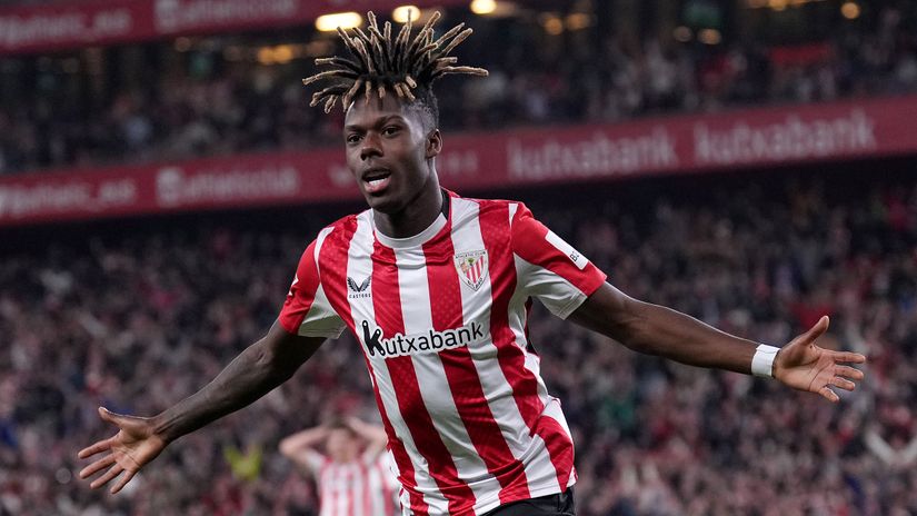 Nico Williams (©Juan Manuel Serrano Arce/Getty Images)