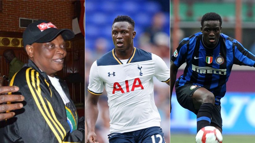 Mildred Osotsi, Victor Wanyama, McDonald Mariga Courtesy, AFP, Gallo Images 