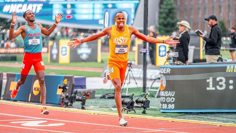 Kenyan youngster claims massive win at US College Championships