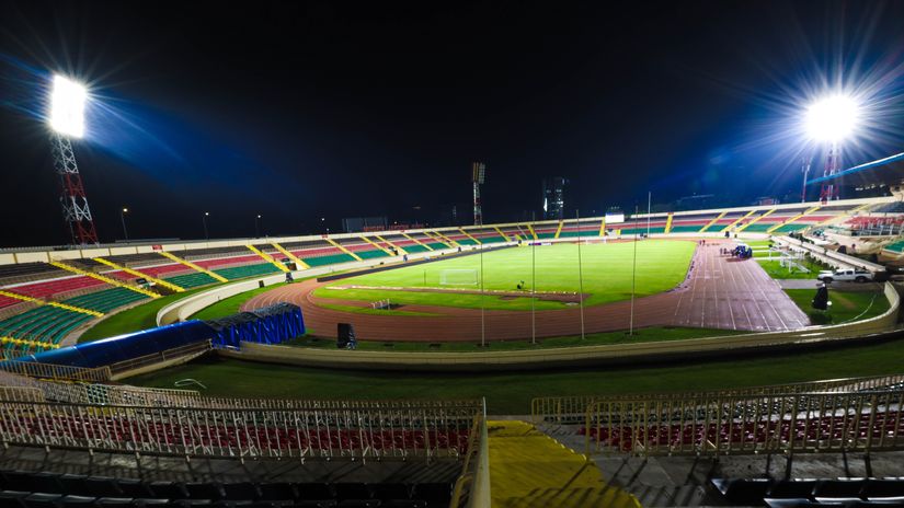 A wide angle view of Nyayo National Stadium on March 22, 2025 ahead of the 2026 World Cup Qualifier between Kenya and Gabon © Mozzart Sport