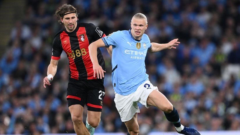 Zabarnyi and Haaland (©Getty Images)