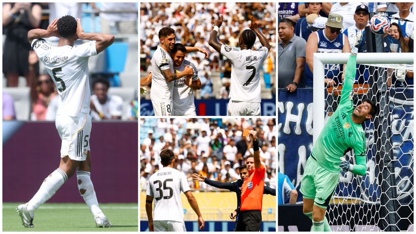 Real Madrid survived another turbulent clash at the 2025 FIFA Club World Cup (©Richard Pelham/Getty Images/Reuters/Susana Vera/Gallo Images)