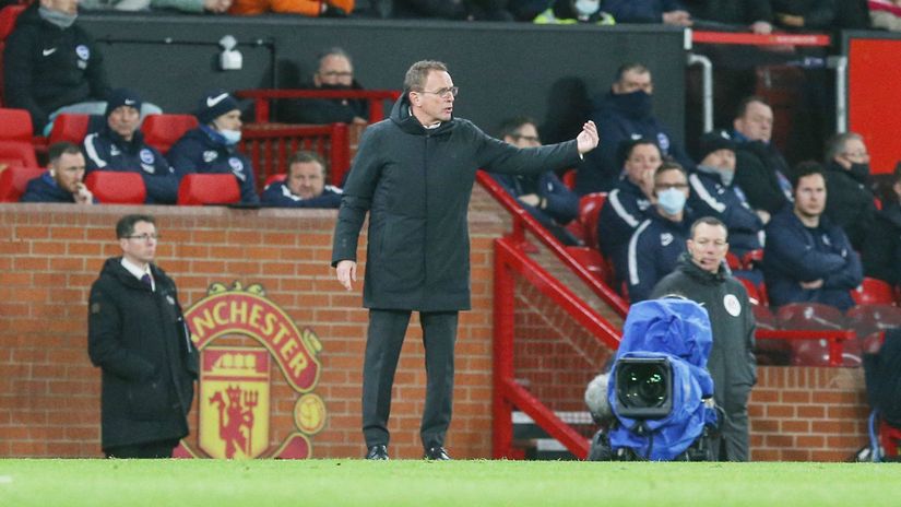 Ralf Rangnick (©AFP)