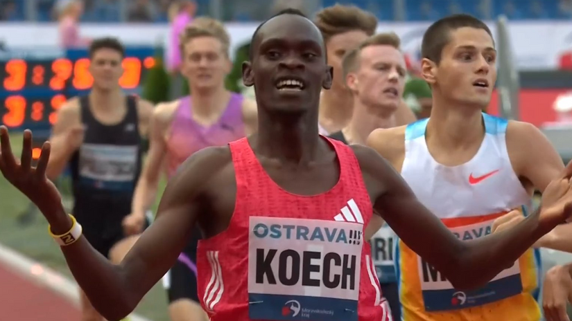 Koech extends 1500m dominance with commanding performance in Ostrava