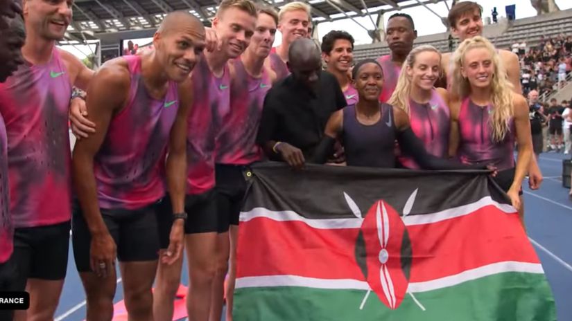 Faith Kipyegon wins hearts despite agonisingly missing out on mile record