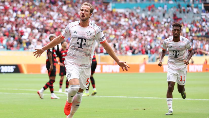 Harry Kane after the goal (©Getty Images)