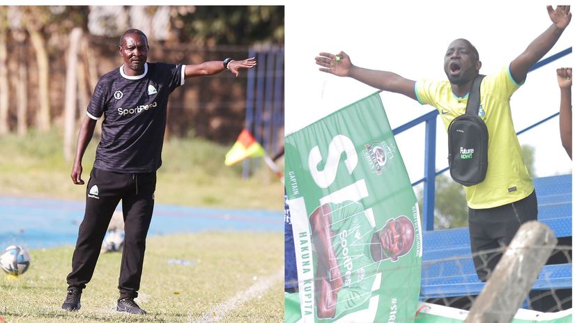 Zico and a Gor Mahia fan © Mozzart Sport