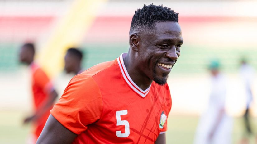 Brian Mandela © Harambee  Stars