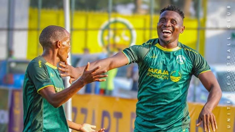 Michael Karamor (R) © Nairobi United 