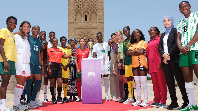 New era for women’s football in Africa as CAF unveils WAFCON trophy