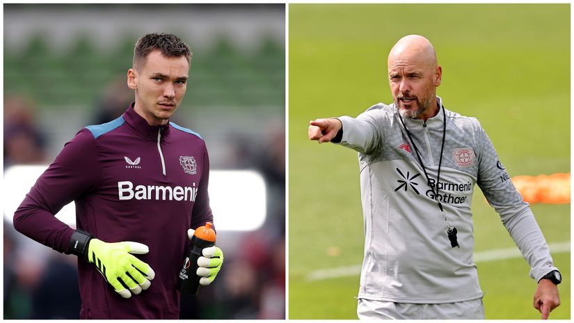 As if he is saying: "You are out of the club!" (©Getty Images)