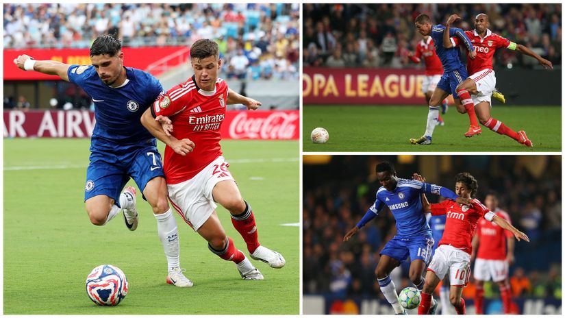 When Benfica are in their way, the Blues take no prisoners (©Getty Images)