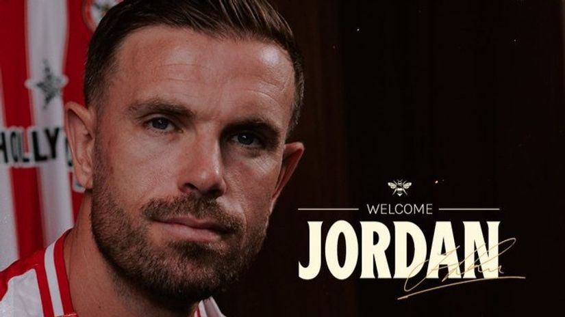 Jordan Henderson (@x.com/BrentfordFC)