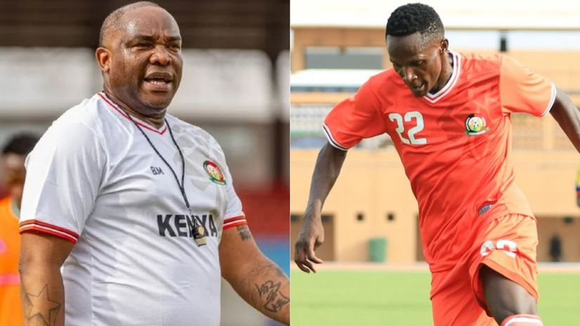 Benni McCarthy/Emmanuel Osoro ©FKF Media