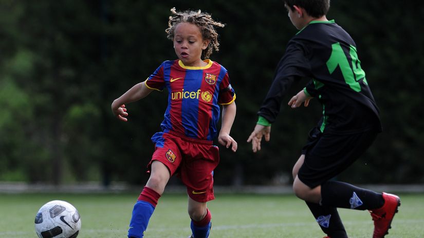 Xavi Simons back in the days (©Getty Images)