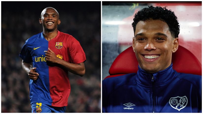 Samuel and Etienne Eto'o (©Getty Images/Gallo Images)