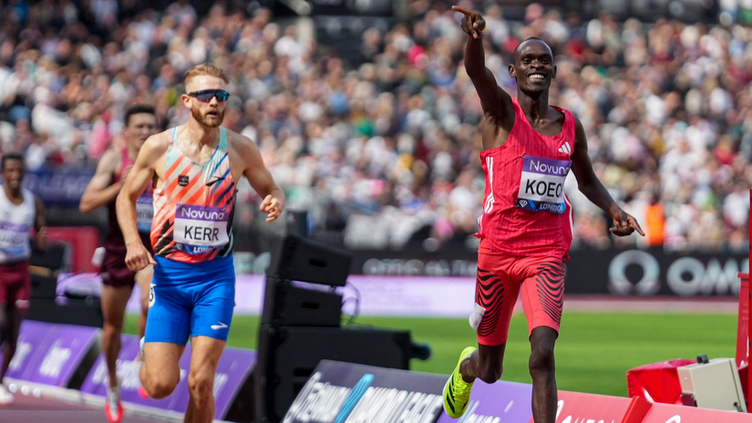 Phanuel Koech wins London 1500m © Wanda Diamond League 