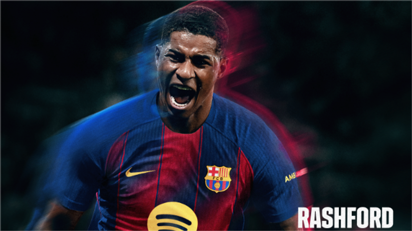Rashford in Barca's shirt (©X/FCBarcelona)